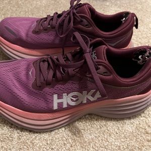 Hoka One One, Bondi 8 Tennis Shoes, Women’s Size 8.5, Worn, Used